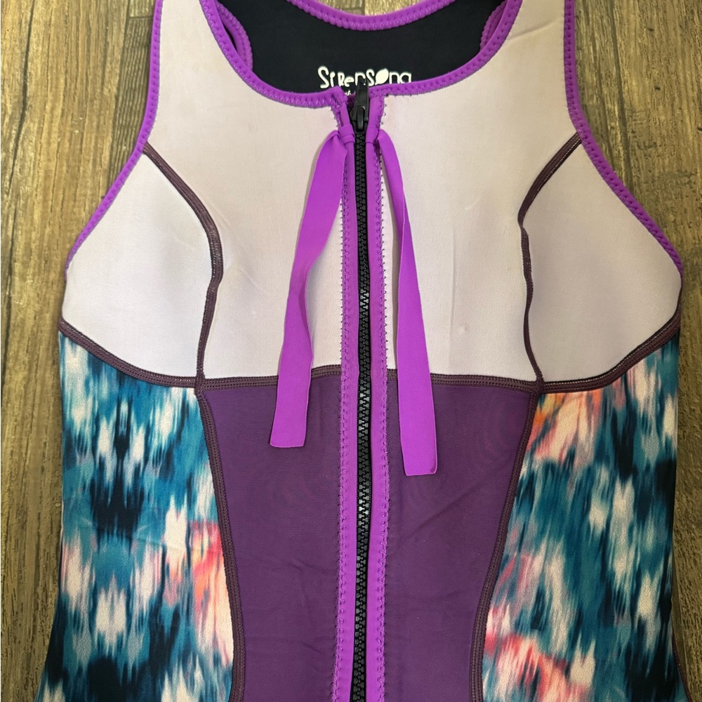 Sirensong Women’s girls Wetsuit.Short Jane Tank. Handmade In Hawaii.Small.Sz 0-4 - Picture 9 of 13
